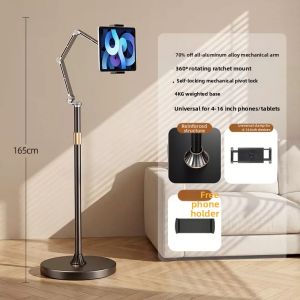 KUSHOP | Adjustable Multifunctional Aluminum Bed Tablet Stand