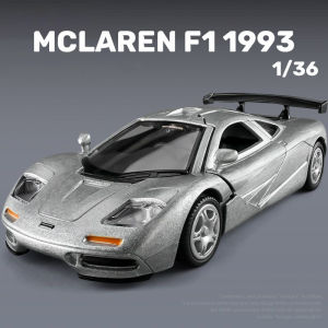 1:36 Scale Mclaren F1 1993 Alloy Car Model Diecast Car Lovers Collection Kids Birthday Gift Metal Boys Toys