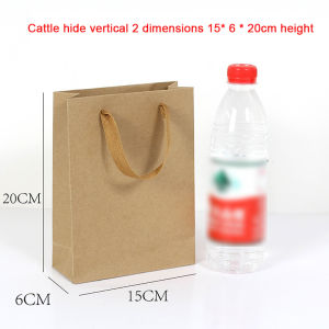Kraft Paper Gift Bag Paper Package Birthday Festival Christmas Party Gift Bag Various Sizes 40x10x30cm