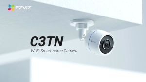 กล้องวงจรปิด CCTV ยี่ห้อ Ezviz รุ่น C3TN 1080P Wi-Fi Camera H.265 กันน้ำ รองรับ SD CARD