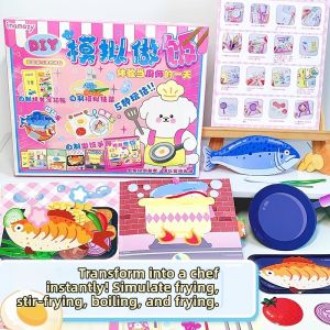 Immersive Cooking Experience Pretend Play Toy