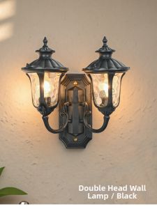 DUOSHANG | Waterproof Outdoor Wall Light European Retro Style