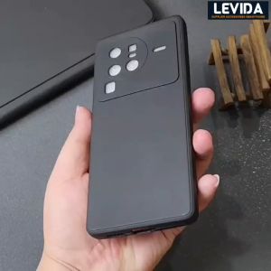 Vivo X80 Pro Macaron Square Softcase Candy Macaron / Case Square Edge Vivo X80 Pro