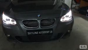 BMW E60 5 Series Head Lamp Projector With Led Ring 100% Taiwan 2003 2004 2005 2006 2006