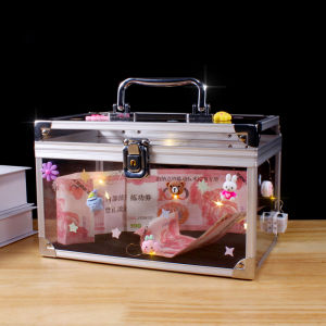 Transparent Large Size Money Box save And Retrieve for Boys And Girls New 2025 Popular New Year Money Saving Jar Children
