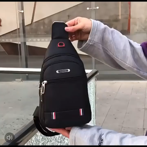 กระเป๋าสะพายข้างผู้ชายกันน้ำแบบออกซ์ฟอร์ดสำหรับธุรกิจและใช้งานทั่วไป