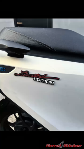 Emblem akrilik sticker acrylic Limited Edition