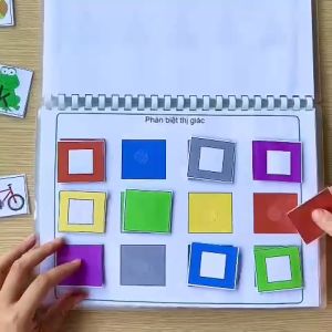 Học Liệu Bóc Dán Montessori Chủ Đề Nhận Biết Tiếng Việt MESAU.KIDS Đồ Chơi Phát Triển Trí Tuệ Thông Minh Cho Bé