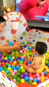 Mandi Bola Plastik SNI Belajar Warna Mainan Edukatif Anak