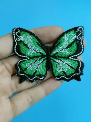 COD ( Tinggal Setrika ) Tambalan Baju Sobek Kupu Kupu Patch Iron Butterfly Iron Patch Lucu Tembelan Celana Sobek Tempelan Baju Bolong Bordir Tempel Premium Stiker Bordir Baju Emblem Bordir Sudah Ada Lem