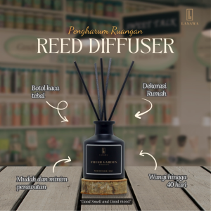 Pengharum Ruangan | Reed Diffuser | Parfum Kamar | Aromateraphy | 50ml