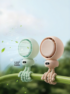 JOYCS | Bite-safe No-leaf Baby Stroller Fan