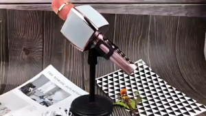 Micro karaoke bluetooth không dây nhỏ gọn sang trọng GrownTech YS 91 âm bass vang hỗ trợ thu âm