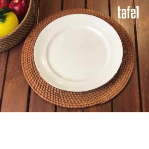 INDO KERAMIK Piring Dinner Plate Lis Emas HORECA 25.5 cm