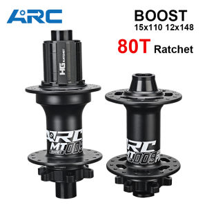 Arc | ARC MT009 PRO BOOST Hub 80T Ratchet 15x110mm 12x148mm 10x141mm Front Hub Rear Hub Mountain Bike For HG Micro Spline Sram XD 12V
