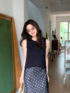 Elegant Lace Splice Sleeveless Strap Vest Womens Summer Outerwear New 2025 Hollow out Patchwork Top Dragon Xi Er