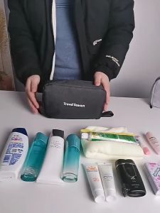 Hanging Toiletries Storage Bag Travel Organizer Hanging Wash Bags Bathroom Organizers For Men Women