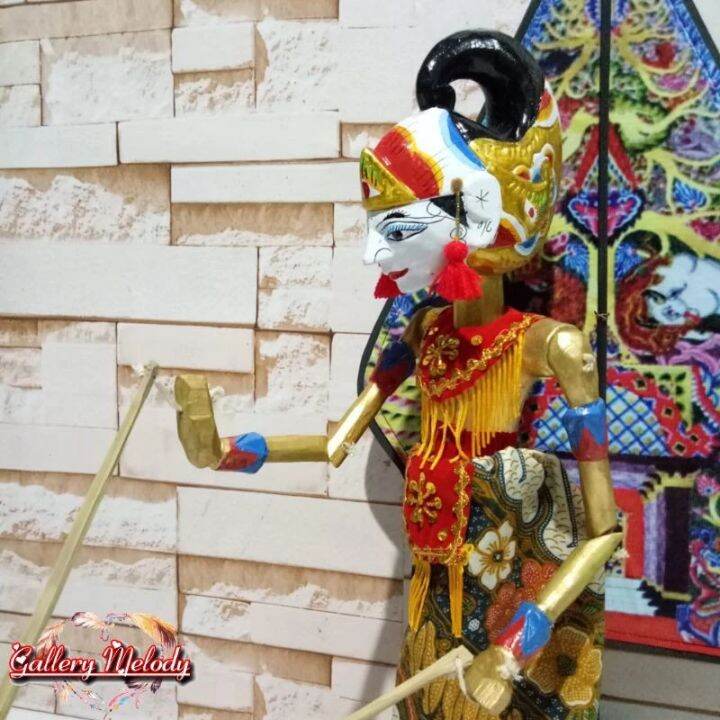 Wayang Golek Arjuna Basic Quality Ukuran ± 50 Cm Lazada Indonesia