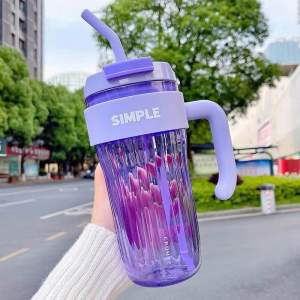 LRMS Tumbler Aesthetic Botol Minum Model Gelas Dengan Kapasitas 920ML
