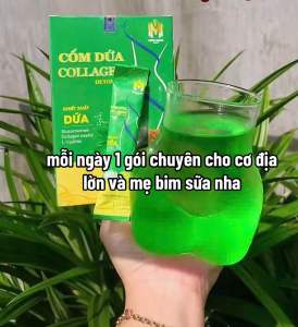 Cốm dứa 🍍 cần Tây cola giúp làm đẹp da đẹp dáng