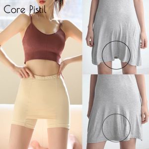 Core Womens High Waist Panties Underwear Female Underpants Double Layer Safety Girls Short Panty Anti Light Safety Pants