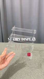 HOMU Stairs Display Transparent Acrylic Action Figure Display 4 Susun