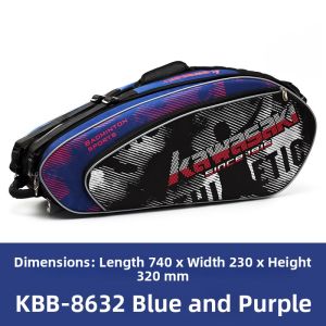 Kawasaki | Shoulder Hand Carry Badminton Racket Bag 6 Racquets