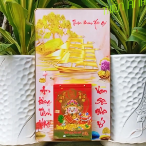 Lịch 2026 Thuận Buồm Phú Quý kích thước: 34x60cm bọc viền vàng kèm bloc 14.5x20.5cm (BV)