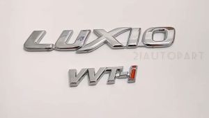 Emblem Luxio dan VVTI Harga 2PCS