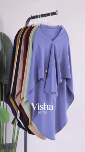 VISHA Daffi Hijab Jilbab Instan Jersey Premium Non ped