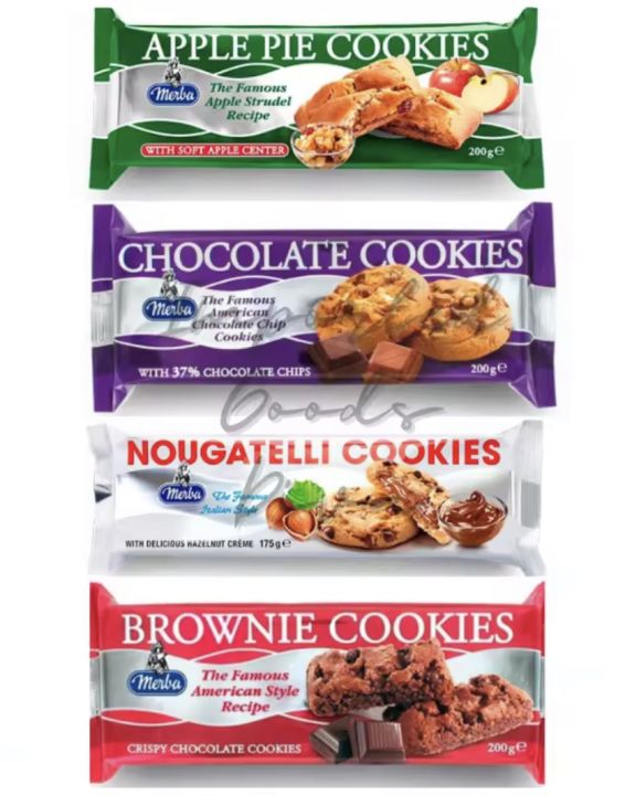 Merba's Chocolate Chip Cookies 200g Lazada PH