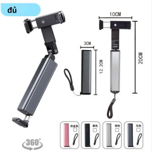 Di Động Xoay 360 Độ Chân Đế Selfie Có Thể Điều Chỉnh Gấp Điện Thoại Dành Cho Du Lịch Đa Năng Để Bàn Có Bảo Quản