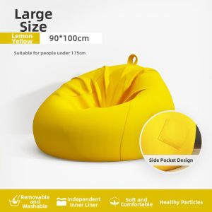 Versatile Single Lazy Sofa for Relaxing Sleeping and Sitting
