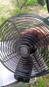 GetGadget⚙ 8inch Portable Cordless Fan High Power Outdoor Desktop Cooling Fans Adjustable Cordless Fan with Lithium Battery