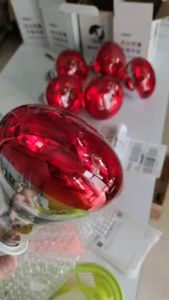 ไฟกกสัตว์ ไฟอินฟาเรด ขนาด 100W หลอดไฟให้ความอบอุ่นสัตว์ หลอดไฟแดง หลอดไฟอบสัตว์ ไฟแดงกกสัตว์ หลอดไฟให้ความร้อน