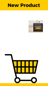 Kris 28L Air Fryer Oven Black Hitam Alat Pemanggang Makanan Multifungsi 2in1 Aifyer Oven Desain Modern