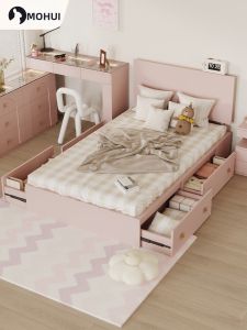 French Style Children Bed with Storage