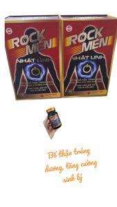 Rockmen Nhật linh hộp 60 viên hỗ trợ bổ thậntráng dương tăng cường chức năng sinh lý Nam đau lưng mỏi gối