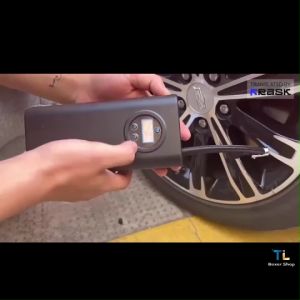 Youpin Portable Electric Air Pump ปั๊มลมไฟฟ้า จอLED สูบลมไฟฟ้า ที่เติมลมยางรถ ปั้มลมพกพา