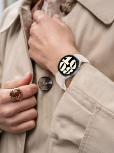 20mm Braided Solo Loop for Galaxy Watch 6 Classic 43mm 47mm/Galaxy Watch 6/5/4 40mm 44mm/4 Classic/Active 2 22mm Nylon Band for Huawei GT 2/3/4 for Amazfit GTR 2/3/4