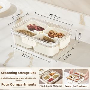 Outdoors Food-grade Compartment Bento Box