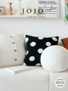 Modern Simple North European INS Style Sofa Pillowcase Backrest Cushion Cover Home Decorative Polyester Fabric Pillowcase