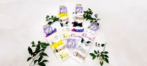 Set 5 kẹp tóc bé gái hoạt hình xà cừ cao cấp phụ kiện tóc mái nữ cao cấp - thương hiệu Vợ Chồng Tôi