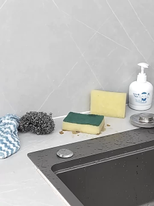 Kệ Đựng Đồ Rửa Chén Thép Không Gỉ Cao Cấp Chống Nước - Thiết Kế Tiện Ích