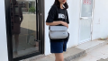 FXSAXUNN 【การจัดส่งสินค้า 2-3 วัน】กระเป๋าสะพายไหล่แบบสบาย ๆ สีทึบ กระเป๋าสะพายไหล่แบบคลาสสิก Oxford Fabric กระเป๋าเป้สะพายหลังความจุขนาดใหญ่. 