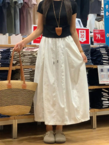 LANMENGYA | Quick-Drying Workwear Short Skirt A-Line Half-Skirt