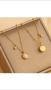 สร้อยตาแมวนำโชค สร้อยสแตนเลสไม่ลอกแฟชั่นสวยๆสำหรับผู้หญิง