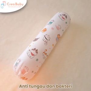 Crea Baby Guling Bayi Microfiber Baby Bolster Bantal Guling Bayi