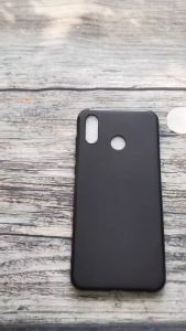 Ốp lưng Honor Play dẻo đen viền gồ bảo vệ cam cao cấp bền đẹp