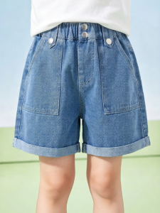 Snoopy | Quần Short Jeans Dành Cho Nữ Mặc Mùa Hè